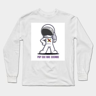 Pop Culture Cosmos Logo Long Sleeve T-Shirt